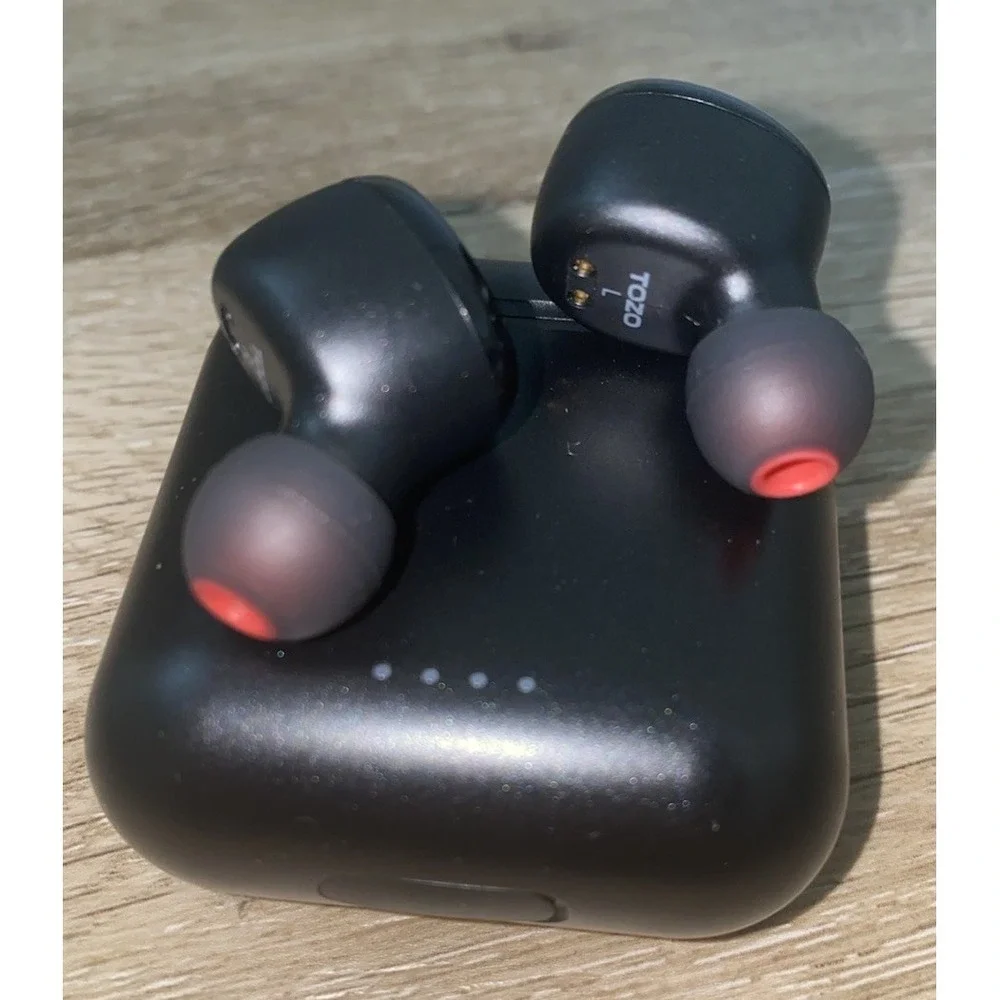 TOZO T6 Waterproof Bluetooth 5.3 Deep Bass Wireless Charging Earbuds